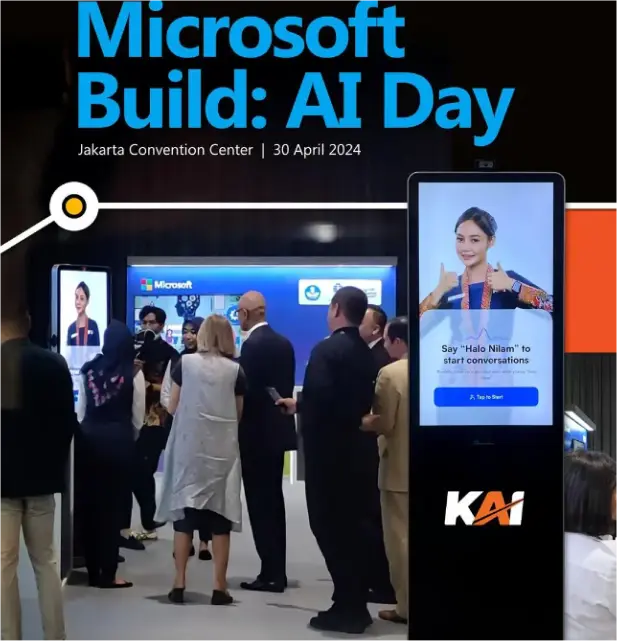 Microsoft BUILD AI Day 2024: Satya Nadella meets partners in Indonesia, showcasing AI innovations like Botika's digital human AI.